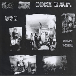 Cock E.S.P. / OVO (3) Split 7-Inch USED VINYL 7INCH 33 S RPM LIMITED EDITION
