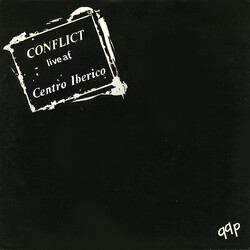 Conflict (2) Live At Centro Iberico USED VINYL 7INCH 45 RPM REISSUE REPRESS