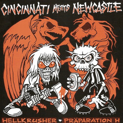 Hellkrusher / Präparation-H Cincinnati Meets Newcastle USED VINYL 7INCH 45 RPM EP