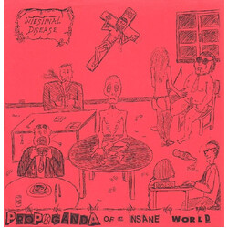 Intestinal Disease / Brutal Mutilation Propaganda Of An Insane World / Alter Ego USED VINYL 7INCH