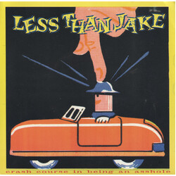 Less Than Jake Crash Course In Being An Asshole USED VINYL 7INCH REPRESS
