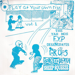 Various Play At Your Own Risk Vol. 1 USED VINYL 7INCH 33 S RPM COMPILATION REPRESS