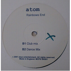Atom (11) Rainbows End USED VINYL 12INCH