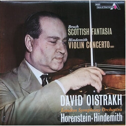 Max Bruch / Paul Hindemith / David Oistrach / London Symphony Orchestra / Jascha Horenstein Scottish Fantasia / Violin Concerto Vinyl LP USED