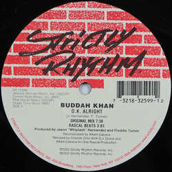 Buddah Khan O.K. Alright USED VINYL 12INCH 33 S RPM