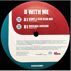 Mis-Teeq B With Me USED VINYL 12INCH 45 RPM PROMO