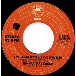 Johnny Paycheck Loving You Beats All I've Ever Seen/The Touch Of The Master's Hand USED VINYL 7INCH 45 RPM