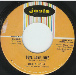 Dee Brown & Lola Grant Love, Love, Love / The Starting Line USED VINYL 7INCH 45 RPM SINGLE