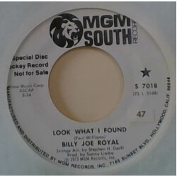 Billy Joe Royal Look What I Found USED VINYL 7INCH 45 RPM SINGLE PROMO
