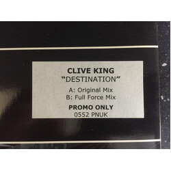 Clive King Destination USED VINYL 12INCH PROMO