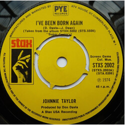 Johnnie Taylor I've Been Born Again USED VINYL 7INCH 45 RPM