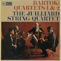 Béla Bartók / Juilliard String Quartet String Quartets Nos. 1 & 2 Vinyl LP USED