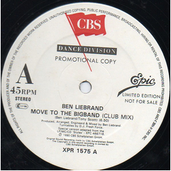 Ben Liebrand Move To The Bigband Vinyl 12" USED