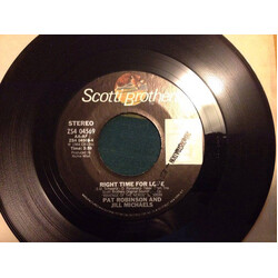 Pat Robinson / Jill Michaels / Revenge (5) Right Time For Love USED VINYL 7INCH SINGLE