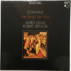 John Dowland / Alfred Deller / Robert Spencer (2) Lute Songs & Lute Solos Vinyl LP USED
