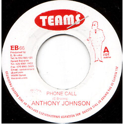 Anthony Johnson Phone Call USED VINYL 7INCH 45 RPM