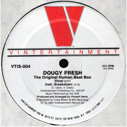 Doug E. Fresh The Original Human Beat Box VINYL 12" USED