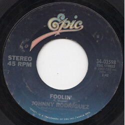 Johnny Rodriguez (4) Foolin' USED VINYL 7INCH SINGLE 45 RPM
