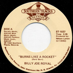 Billy Joe Royal Burns Like A Rocket / Lonely Lovin' You USED VINYL 7INCH 45 RPM