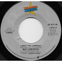 Billy Joe Royal I Miss You Already USED VINYL 7INCH 45 RPM SINGLE STYRENE STEREO