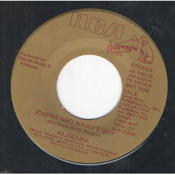 Alabama Joseph And Mary's Boy Vinyl 7" USED