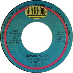 Gunyun Salvation Part 1 / Part 2 Vinyl 7" USED