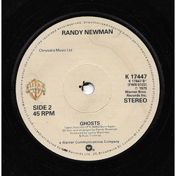 Randy Newman The Story Of A Rock And Roll Band Vinyl 7" USED