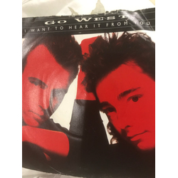 Go West I Want To Hear It From You Vinyl 7" USED