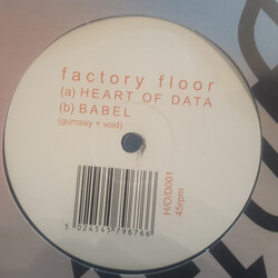 Factory Floor Heart Of Data USED VINYL 12INCH 45 RPM