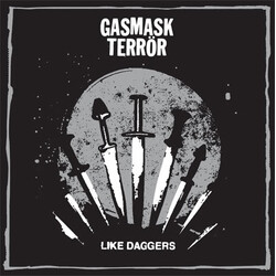 Gasmask Terrör Like Daggers USED VINYL 7INCH EP 45 RPM