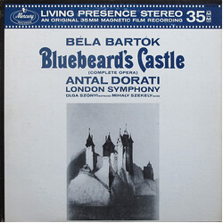 Béla Bartók / Antal Dorati / The London Symphony Orchestra / Olga Szönyi / Mihály Székely Bluebeard's Castle (Complete Opera) Vinyl LP USED