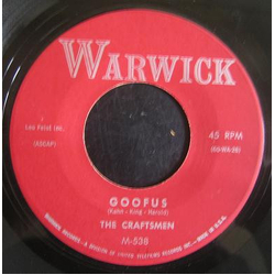 The Craftsmen (3) Rock A-Long / Goofus Vinyl 7" USED