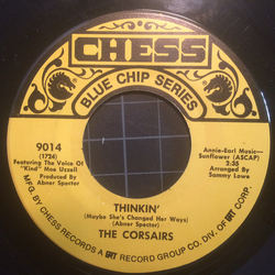 The Corsairs Smoky Places / Thinkin' (Maybe She's Changed Her Ways) Vinyl 7" USED
