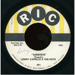 Lenny Capello & The Dots Geneveve / 90 Pound Weakling USED VINYL 7INCH 45 RPM