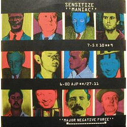 Sensitize (2) Maniac USED VINYL 7INCH SINGLE