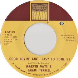 Marvin Gaye / Tammi Terrell Good Lovin' Ain't Easy To Come By Vinyl 7" USED