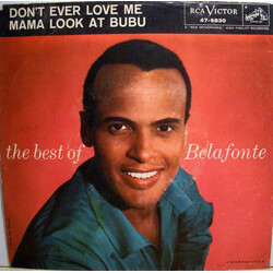 Harry Belafonte Don't Ever Love Me / Mama Look At Bubu VINYL 7" USED