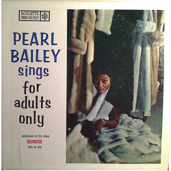 Pearl Bailey Pearl Bailey Sings For Adults Only Vinyl LP USED