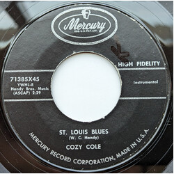 Cozy Cole St. Louis Blues / Father Cooperates USED VINYL 7INCH 45 RPM SINGLE MONO