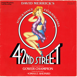 "42nd Street" Original Broadway Cast 42nd Street Vinyl LP USED
