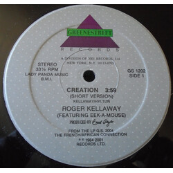 Roger Kellaway / Eek-A-Mouse Creation USED VINYL 12INCH SINGLE 33 S RPM
