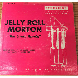 Jelly Roll Morton New Orleans Memories USED VINYL 7INCH 45 RPM EP