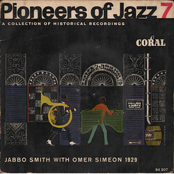 Jabbo Smith / Omer Simeon Jabbo Smith With Omer Simeon 1929 USED VINYL 7INCH 45 RPM EP COMPILATION