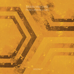 Brain Machine Peaks Remixes Two USED VINYL 12INCH