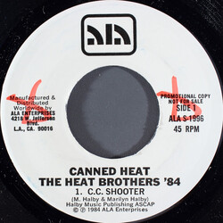 Canned Heat The Heat Brothers '84 USED VINYL 7INCH 45 RPM PROMO