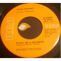 Wynn Stewart Paint Me A Rainbow / I Know They'll Make Room For You USED VINYL 7INCH SINGLE