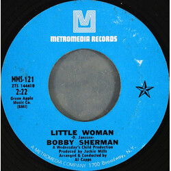 Bobby Sherman Little Woman / Love USED VINYL 7INCH 45 RPM SINGLE STYRENE MONO