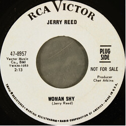 Jerry Reed Woman Shy USED VINYL 7INCH 45 RPM PROMO