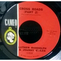Luther Randolph / Johnny Stiles Cross Roads Vinyl 7" USED