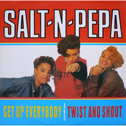 Salt 'N' Pepa Get Up Everybody / Twist & Shout USED VINYL 12INCH 45 RPM
